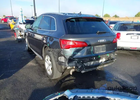 2020 Audi Q5 Premium 45 Tfsi Quattro S Tronic from USA, damaged, VIN WA1ANAFY9L2009095